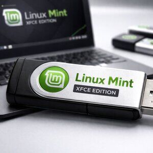 Custom Linux Mint XFCE 64 Bit Installation USB With Setup And Support Service